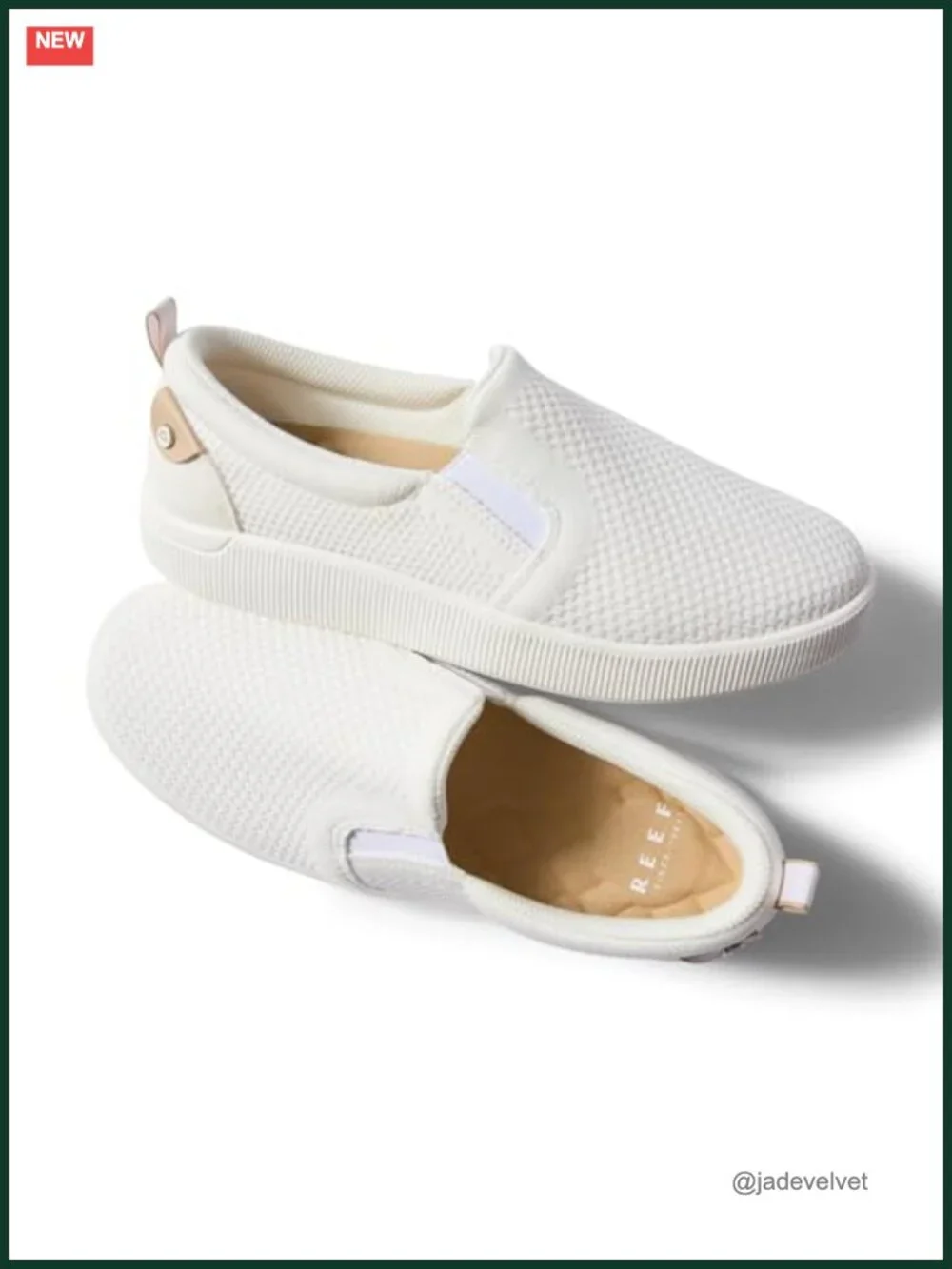 Coastal Slip-On Knit Sneakers Lightweight EVA Sole